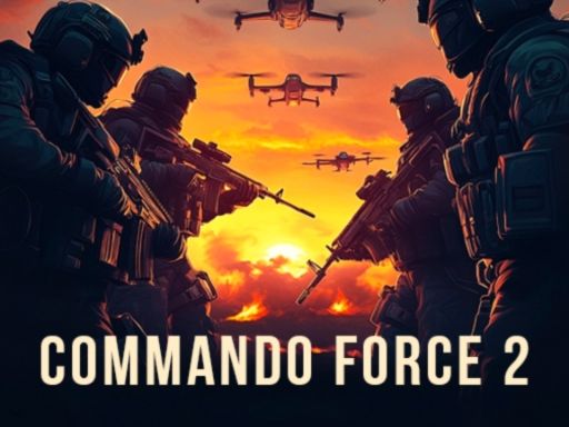 Commando Force 2 HTML game available on HTMLGAMEHUB.COM